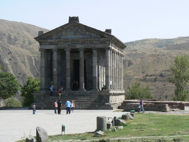 Ancient Pagan Temple of Garni, Armenia